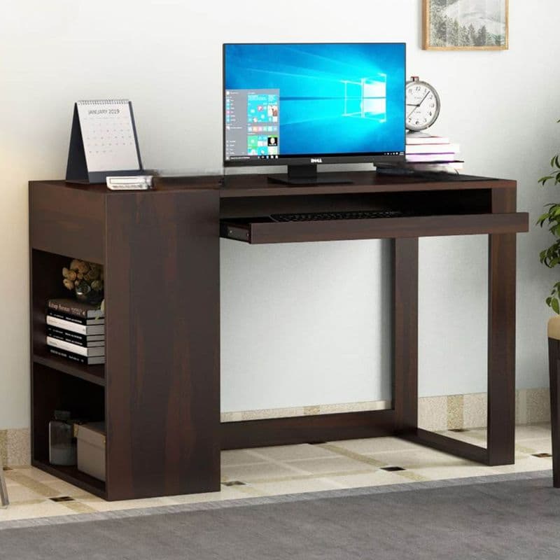 Alphana Study Table in Walnut Finish