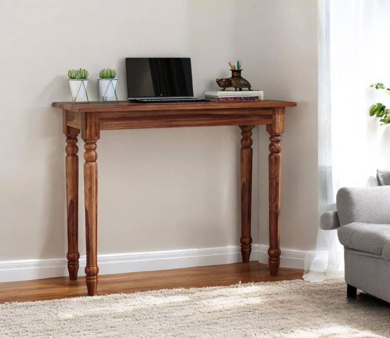 Velore Study Table in Honey Finish